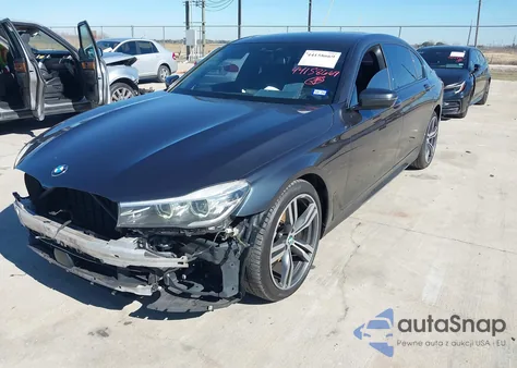 2019 BMW 740I from USA, damaged, VIN WBA7E2C52KB218657